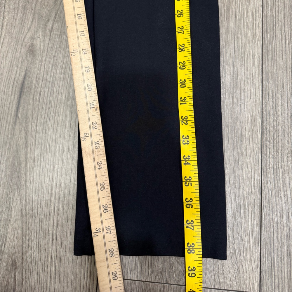 SPANX The Perfect Pant Slim Straight Ponte Stretch Black 20254R Sz L - Picture 6 of 10